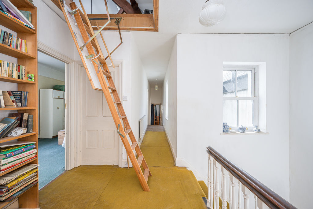 Landing and Loft Ladder- click for photo gallery